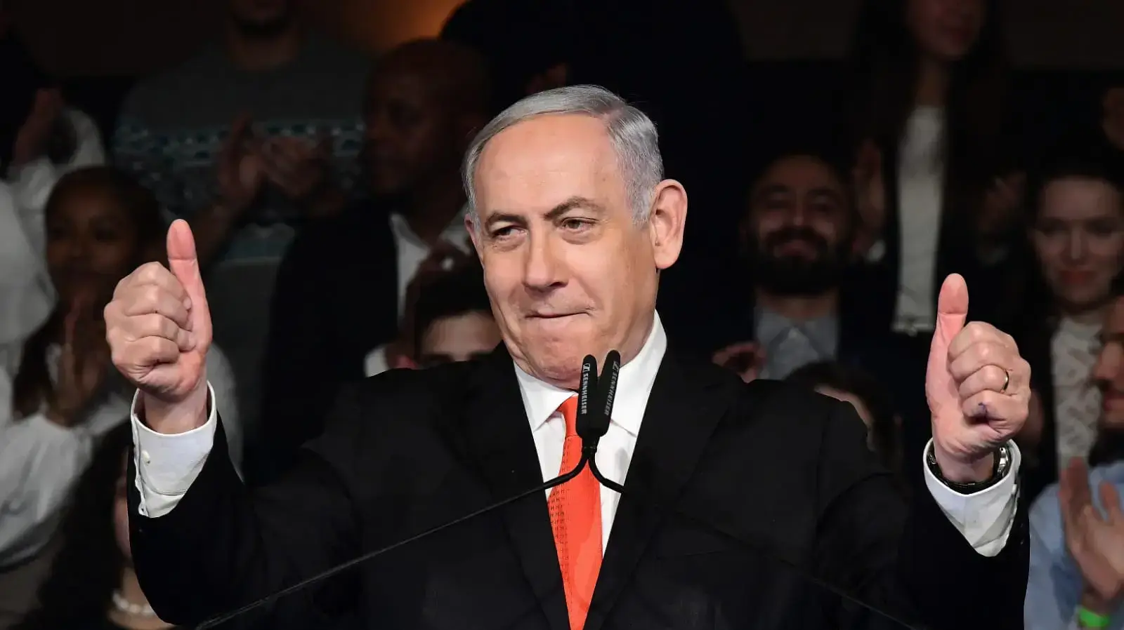 ראש הממשלה, בנימין נתניהו במהלך אירוע פתיחת קמפיין הליכוד לקראת בחירות 2020, בנייני האומה, ירושלים 21 בינואר 2020 ראש הממשלה, בנימין נתניהו במהלך אירוע פתיחת קמפיין הליכוד לקראת בחירות 2020, בנייני האומה, ירושלים 21 בינואר 2020