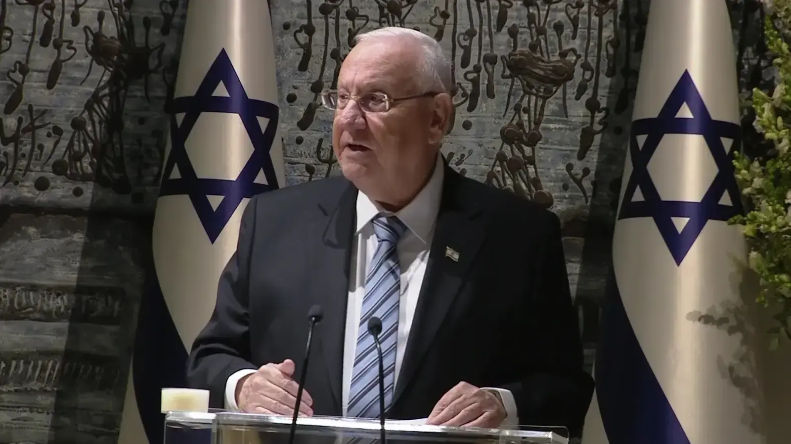 הנשיא ריבלין בארוחת ערב למנהיגים ולראשי המשלחות שהגיעו פורום השואה העולמי, בית הנשיא, 22 בינואר 2020