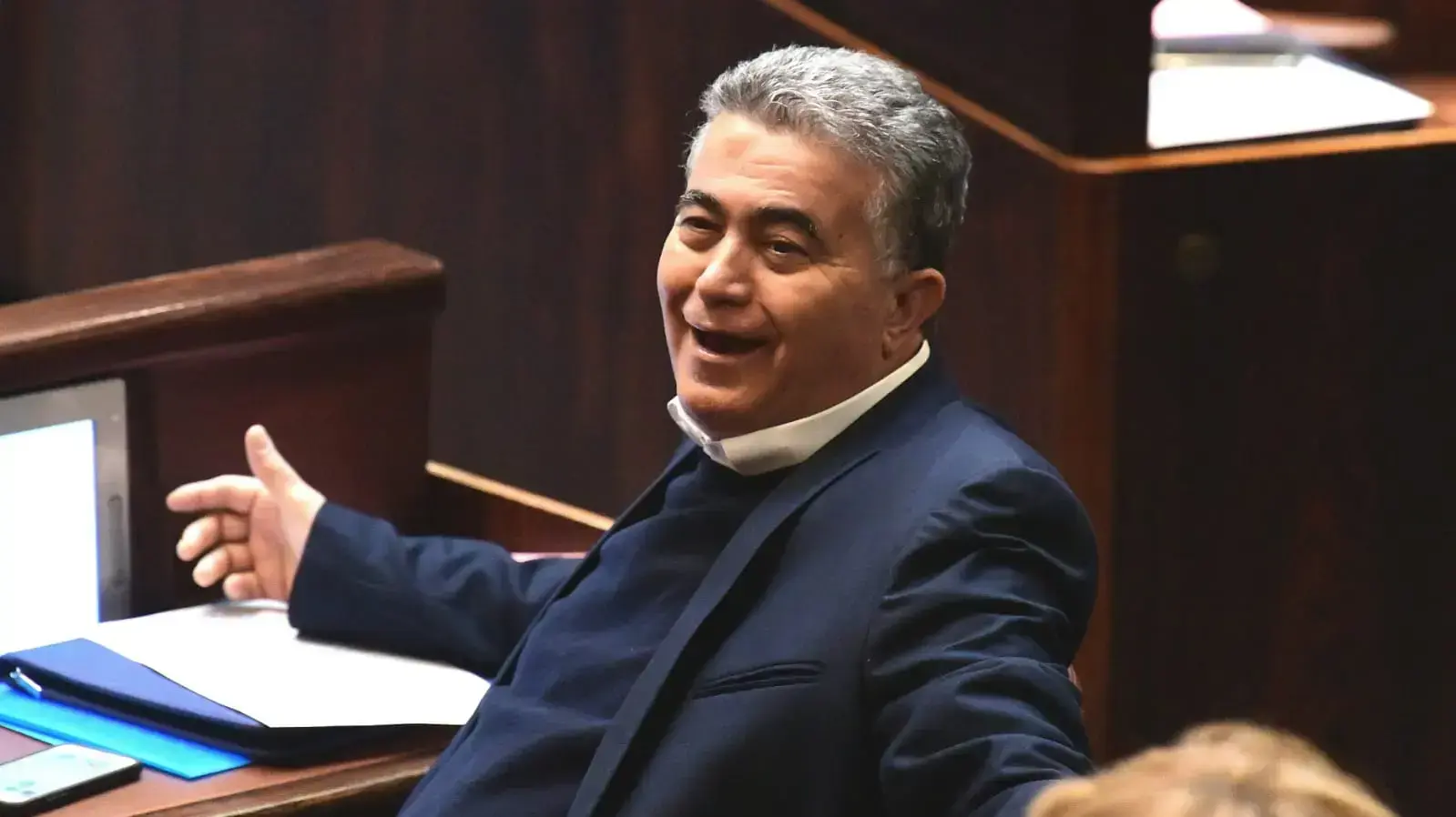 עמיר פרץ מליאת הכנסת, 28 בינואר 2020 עמיר פרץ מליאת הכנסת, 28 בינואר 2020
