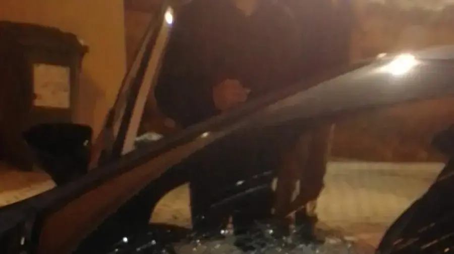 פגיעה ברכב בכביש 60 פגיעה ברכב בכביש 60
