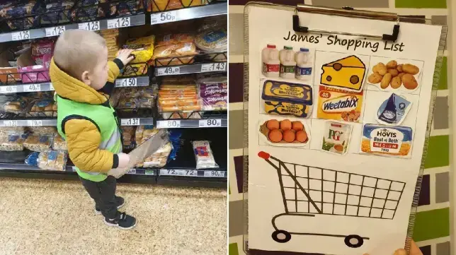 האמא שמצאה טריק לקניות רגועות בסופר עם הילד. מתוך קבוצת הפייסבוק motherload האמא שמצאה טריק לקניות רגועות בסופר עם הילד. מתוך קבוצת הפייסבוק motherload