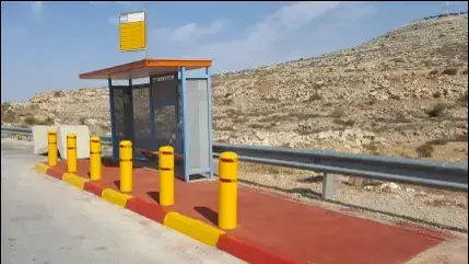מיגון תחנות הסעה באיו"ש מיגון תחנות הסעה באיו"ש