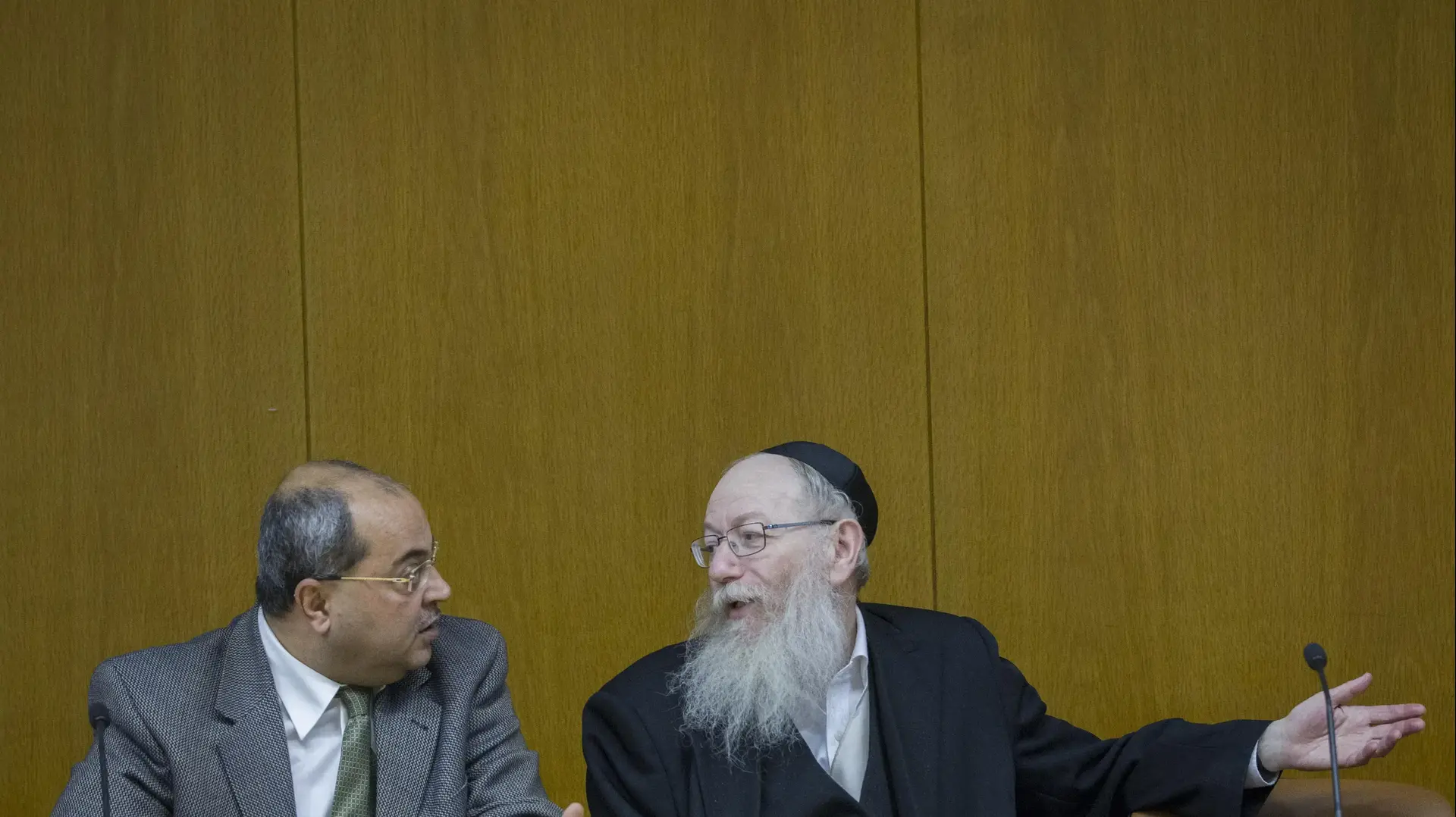 אחמד טיבי ויעקב ליצמן אחמד טיבי ויעקב ליצמן
