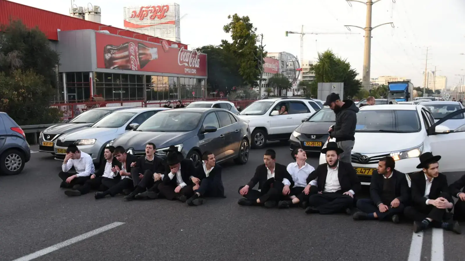 הפגנת חרדים בכביש 4
3 בפברואר 2020 הפגנת חרדים בכביש 4
3 בפברואר 2020