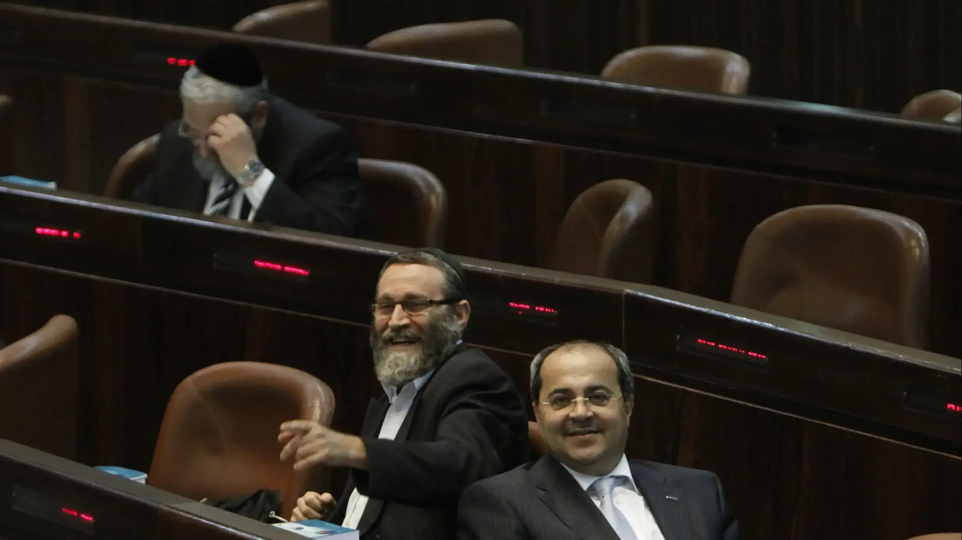  משה גפני ואחמד טיבי, כנסת, 7 במאי 2012