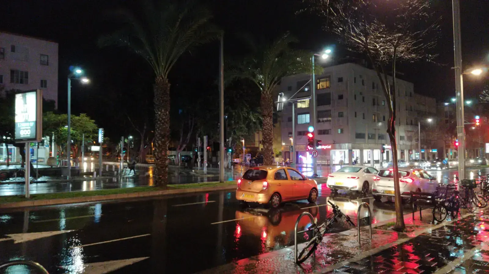 גשם בתל אביב ב-7 בפברואר 2020 גשם בתל אביב ב-7 בפברואר 2020