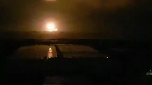 נפילת חשמל הביאה להפסקת הזרמת הגז וחייבה ריקון הגז הטבעי באסדת לוויתן ע"י לפיד ששורף את הפליטות, 11 בפברואר 2020