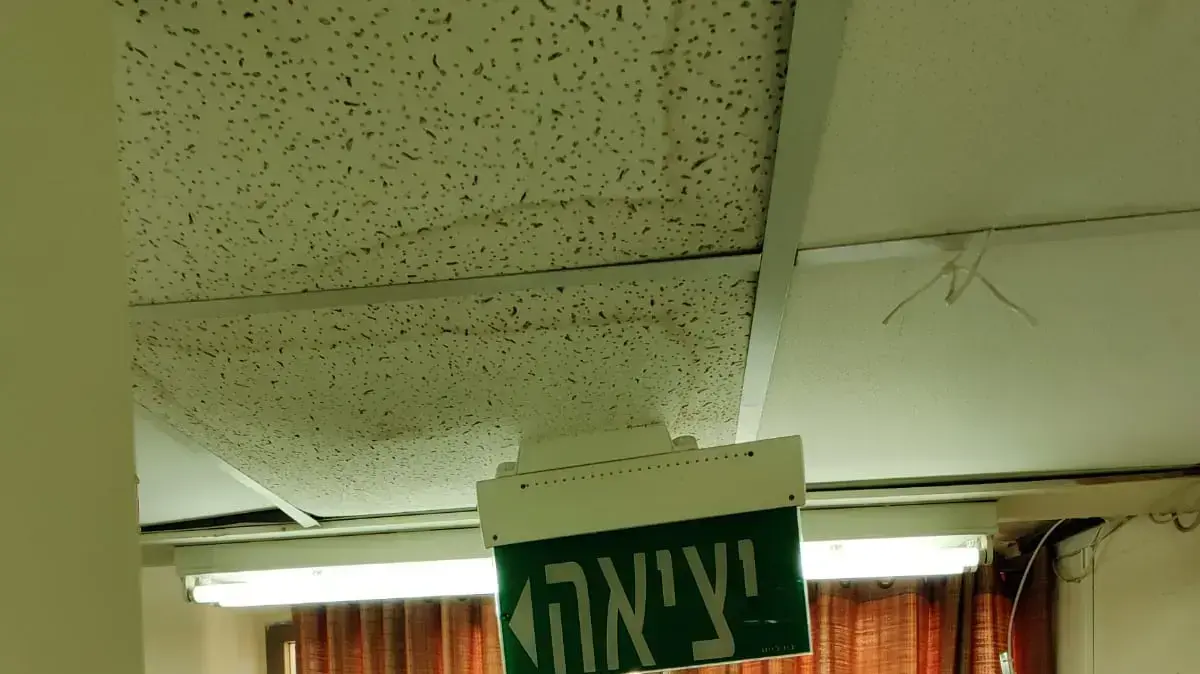 מרפאת בריאות הנפש בפתח תקווה לאחר תיקון נזקי הגשמים מרפאת בריאות הנפש בפתח תקווה לאחר תיקון נזקי הגשמים