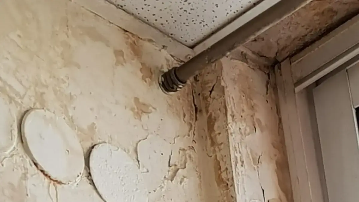 מרפאת בריאות הנפש בפתח תקווה לאחר תיקון נזקי הגשמים