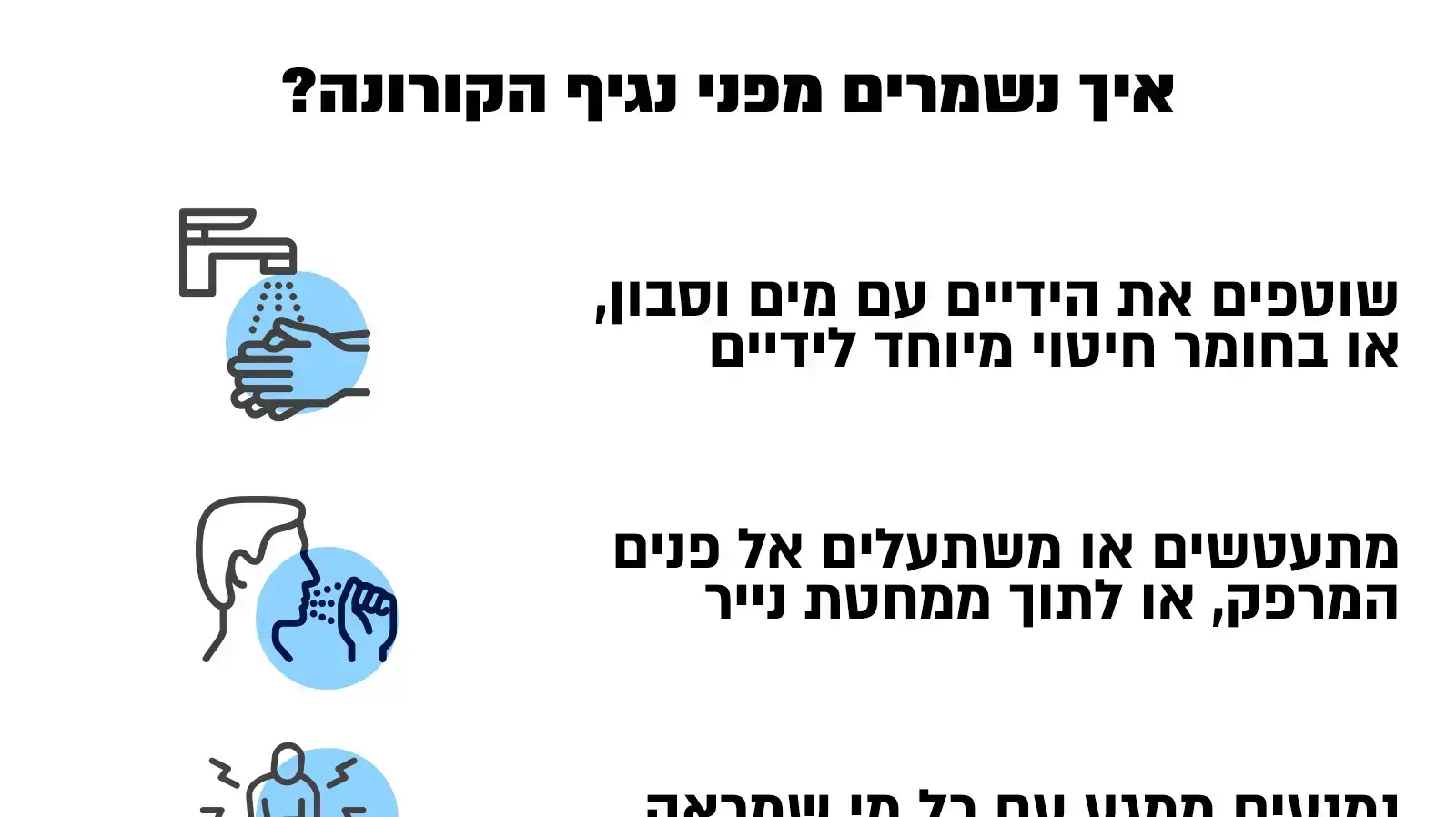 איך נשמרים מקורונה איך נשמרים מקורונה