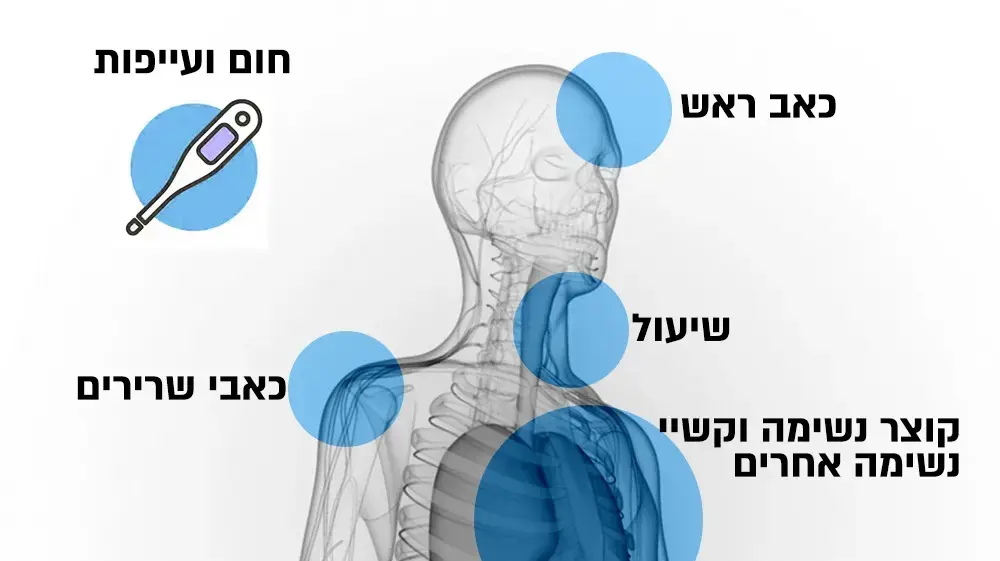 תסמיני הקורונה - קטן תסמיני הקורונה - קטן