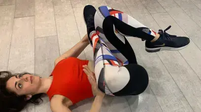 מתיחת שריר הפיריפורמיס מתיחת שריר הפיריפורמיס