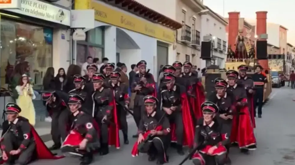 פסטיבל בעיירה במרכז ספרד עם מיצג שנוי במחלוקת על השואה, 24 בפברואר 2020 פסטיבל בעיירה במרכז ספרד עם מיצג שנוי במחלוקת על השואה, 24 בפברואר 2020