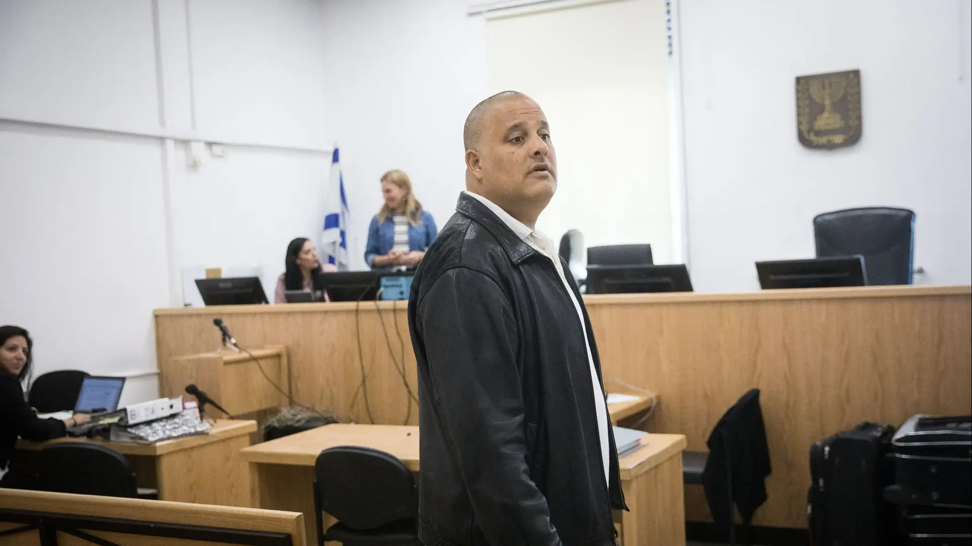 אלון חסן בבית המשפט בירושלים, 8 בנובמבר 2018