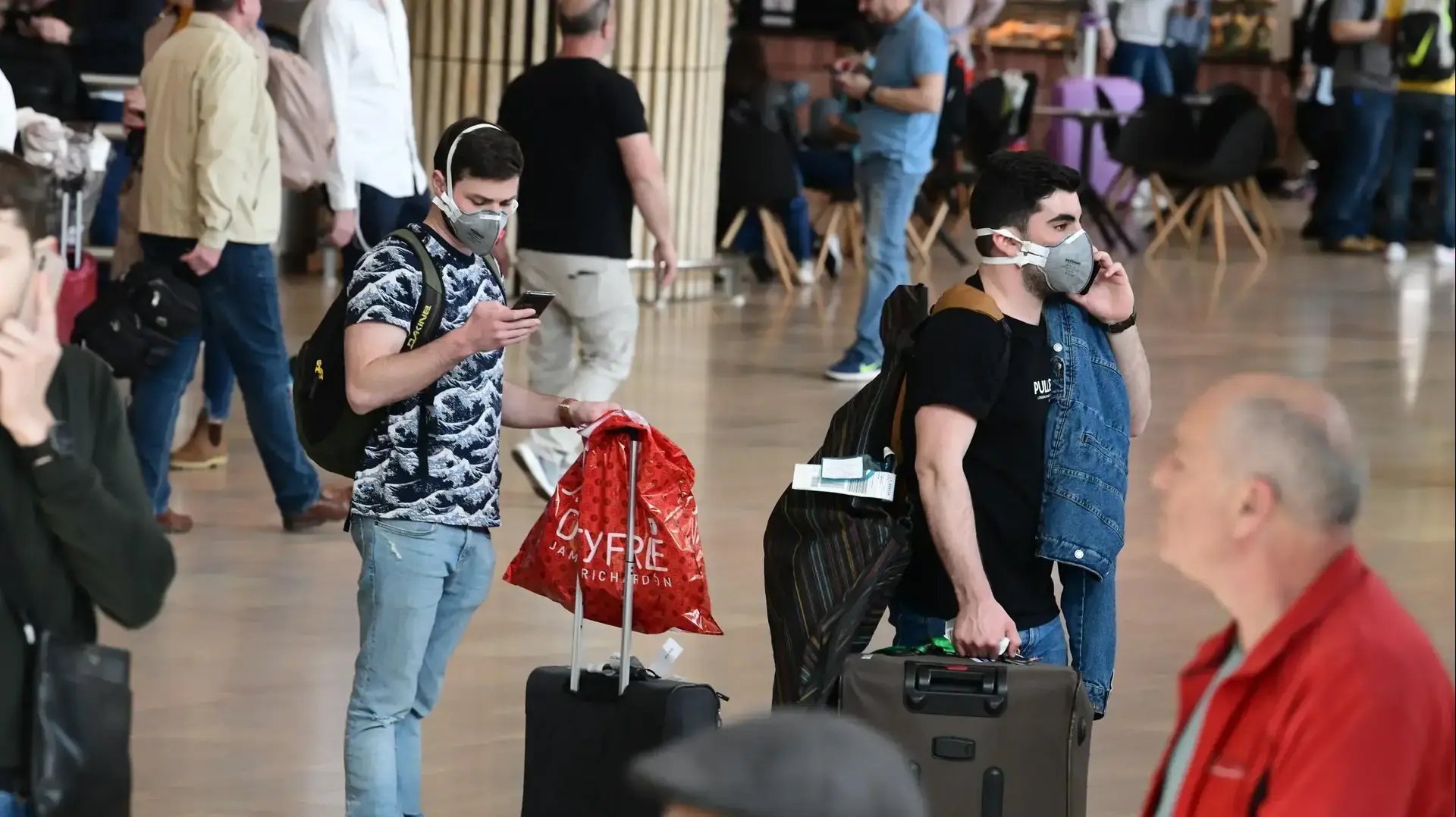 נמל תעופה בן גוריון תחת חשש מקורונה, 5 במרץ 2020 נמל תעופה בן גוריון תחת חשש מקורונה, 5 במרץ 2020