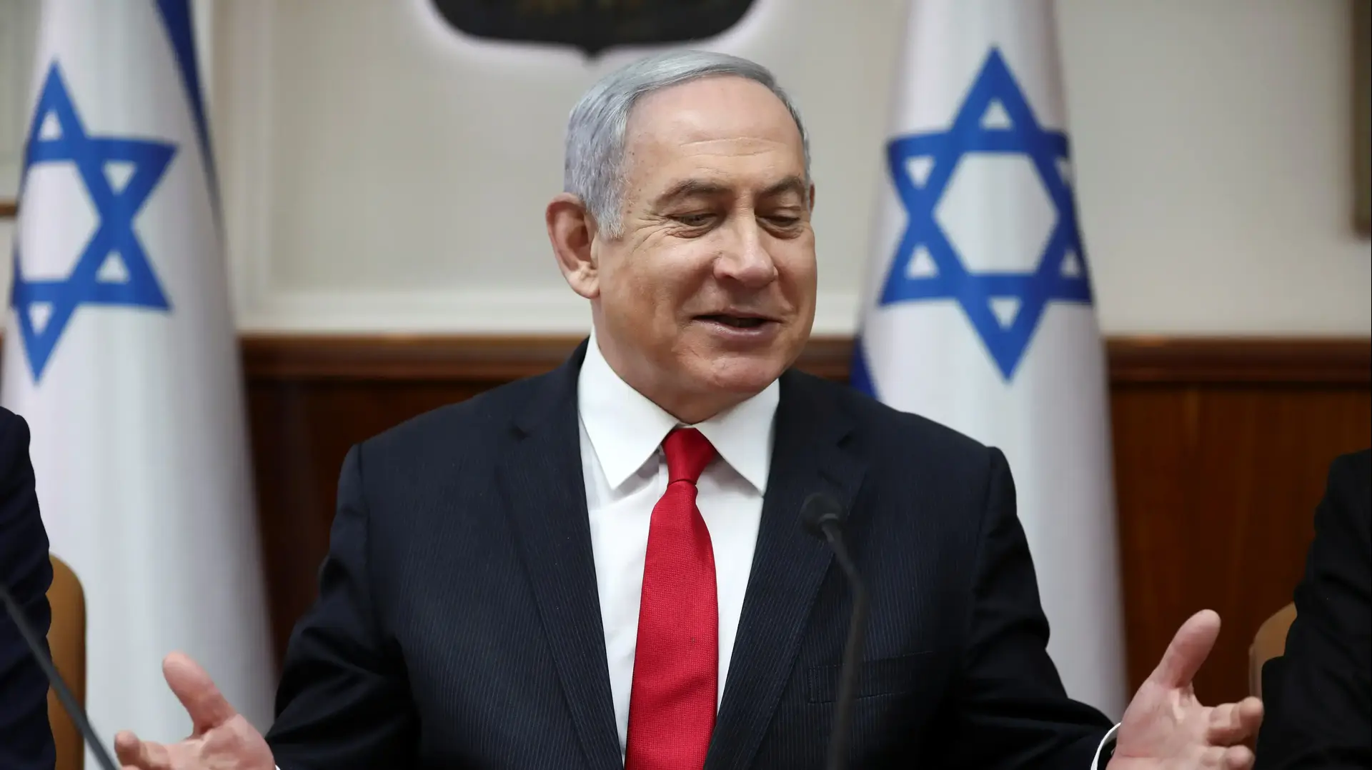 ראש הממשלה בנימין נתניהו בישיבת הממשלה השבועית, ירושלים, 8 במרץ 2020 ראש הממשלה בנימין נתניהו בישיבת הממשלה השבועית, ירושלים, 8 במרץ 2020