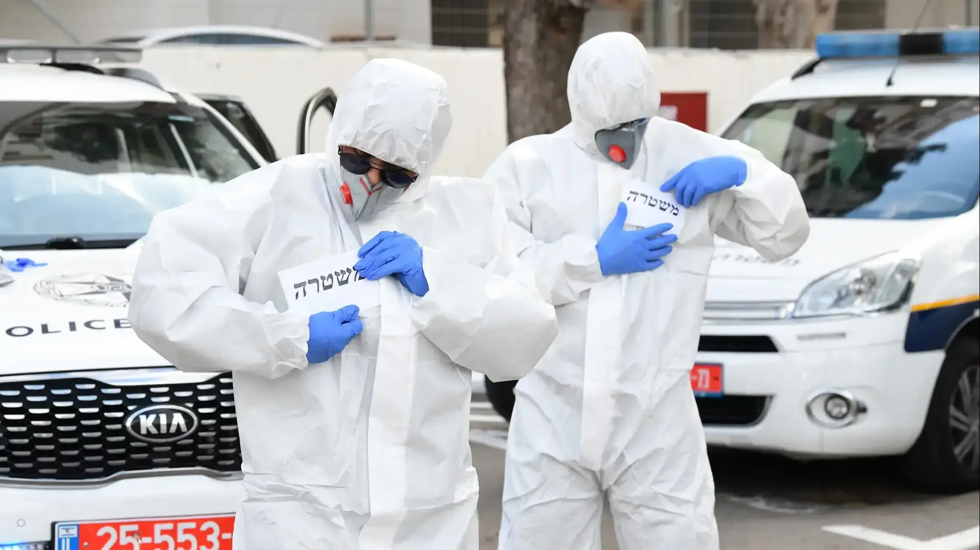  משטרת השכונות מתוכננים לפעילות מבצעית כאשר הם ממוגנים מנגיף הקורונה 17 במרץ 2020