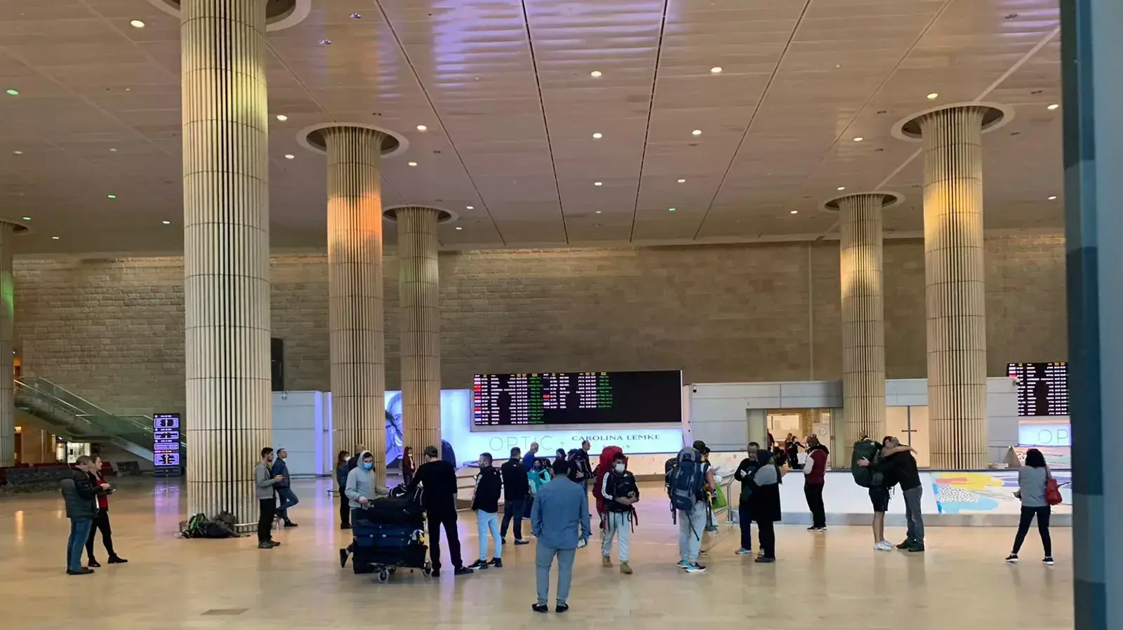 נמל התעופה בן גוריון, 22 במרץ 2020 נמל התעופה בן גוריון, 22 במרץ 2020