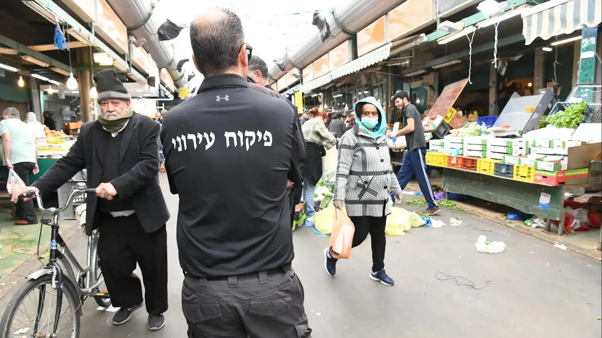 שוק התקווה בסגירה למניעת התפשטות נגיף הקורונה, 22.3.2020 שוק התקווה בסגירה למניעת התפשטות נגיף הקורונה, 22.3.2020