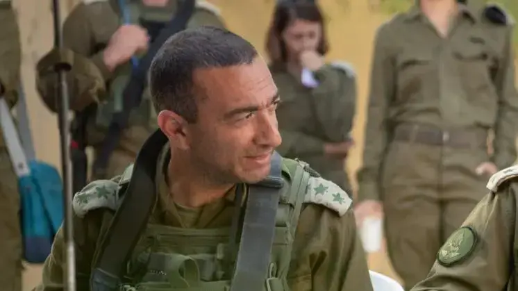 מפקד חטיבת הנח"ל אלוף משנה ישראל שומר