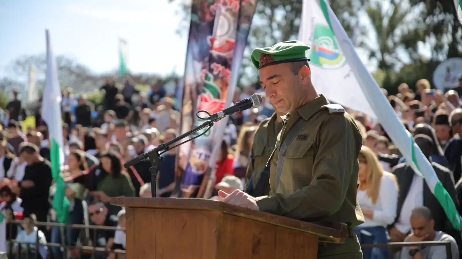מפקד חטיבת הנח"ל אלוף משנה ישראל שומר מפקד חטיבת הנח"ל אלוף משנה ישראל שומר