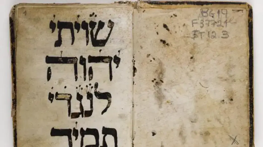 כתב יד השמור באוסף משפחת ביל גרוס, בספריה הלאומית, נקרא "תפלות נגד המגפה". כתב היד נפתח במילים "שויתי יהוה לנגדי תמיד"
לזכות הבחור נעים יוסף צמח גבריאל דונאטי יצ"ו") – אפשר שכתב היד חובר באיטליה, סביב המאה ה-18 או ה-19 כתב יד השמור באוסף משפחת ביל גרוס, בספריה הלאומית, נקרא "תפלות נגד המגפה". כתב היד נפתח במילים "שויתי יהוה לנגדי תמיד"
לזכות הבחור נעים יוסף צמח גבריאל דונאטי יצ"ו") – אפשר שכתב היד חובר באיטליה, סביב המאה ה-18 או ה-19