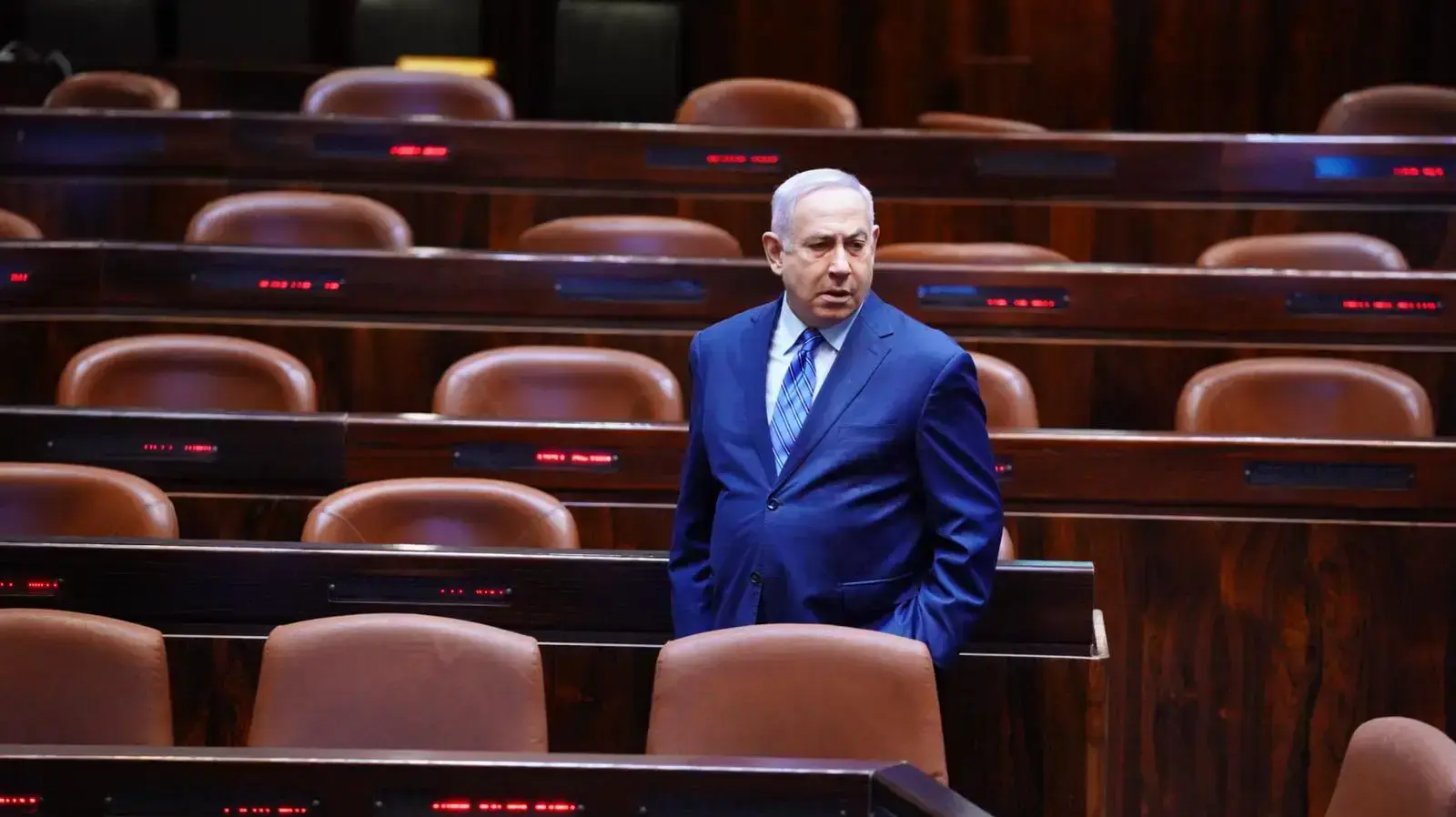 ראש הממשלה, בנימין נתניהו במהלך כינוס מליאת הכנסת לצורך הצבעה ליו"ר 26 במרץ 2020 ראש הממשלה, בנימין נתניהו במהלך כינוס מליאת הכנסת לצורך הצבעה ליו"ר 26 במרץ 2020