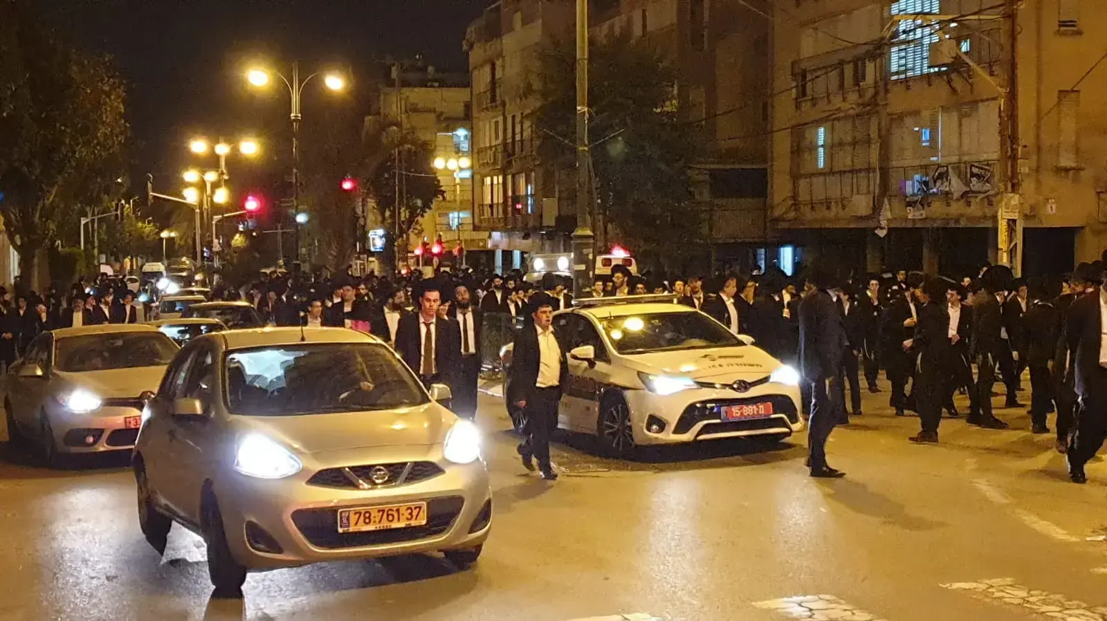 הלוויית הרב צבי שינקר בבני ברק - ה-29 למרץ 2020 הלוויית הרב צבי שינקר בבני ברק - ה-29 למרץ 2020