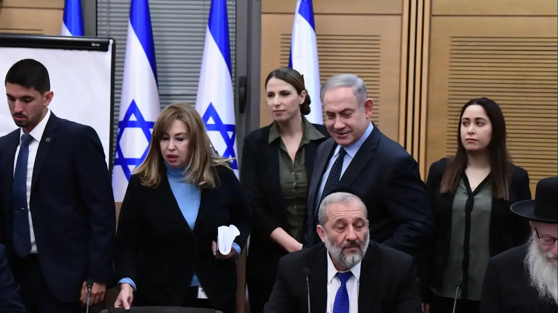 ראש הממשלה, בנימין נתניהו עם היועצת שלו לענייני חרדים רבקה פאלוך 4 במרץ 2020 ראש הממשלה, בנימין נתניהו עם היועצת שלו לענייני חרדים רבקה פאלוך 4 במרץ 2020