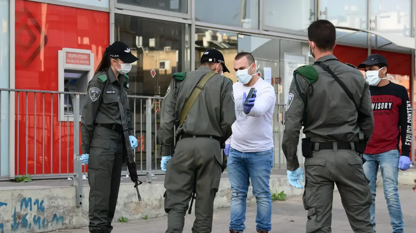 בני ברק תחת סגר בשל התפשטות תחלואת הקורונה בעיר 3 באפריל 2020