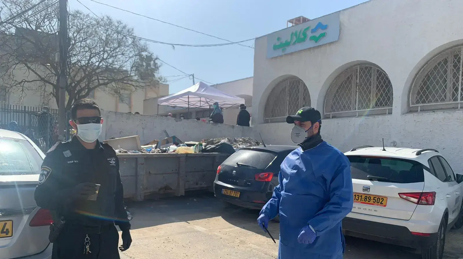 סגר בג'סר א-זרקא בעקבות הקורונה סגר בג'סר א-זרקא בעקבות הקורונה
