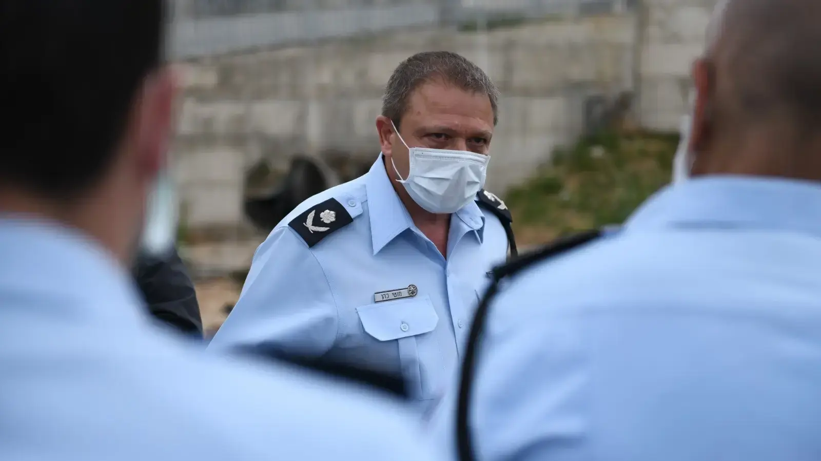 מ״מ מפכ״ל המשטרה מוטי כהן הגיע לרהט עם פיקוד מחוז דרום,10 באפריל 2020 מ״מ מפכ״ל המשטרה מוטי כהן הגיע לרהט עם פיקוד מחוז דרום,10 באפריל 2020