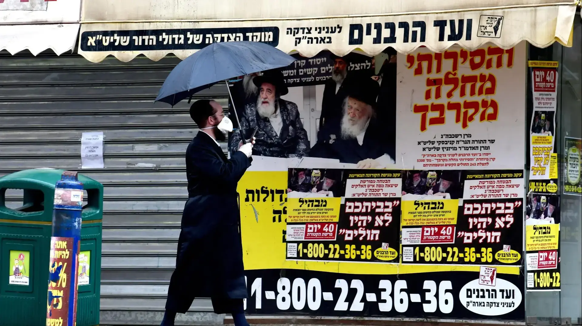 שגרת קורונה בבני ברק, 10 באפריל 2020 שגרת קורונה בבני ברק, 10 באפריל 2020