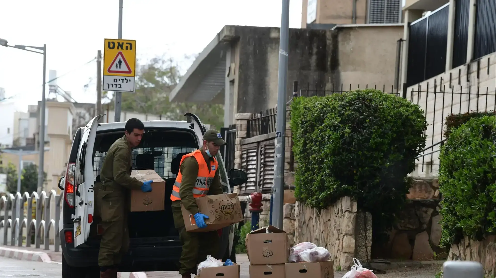 פעילות פיקוד העורף בבני ברק, 10 באפריל 2020 פעילות פיקוד העורף בבני ברק, 10 באפריל 2020