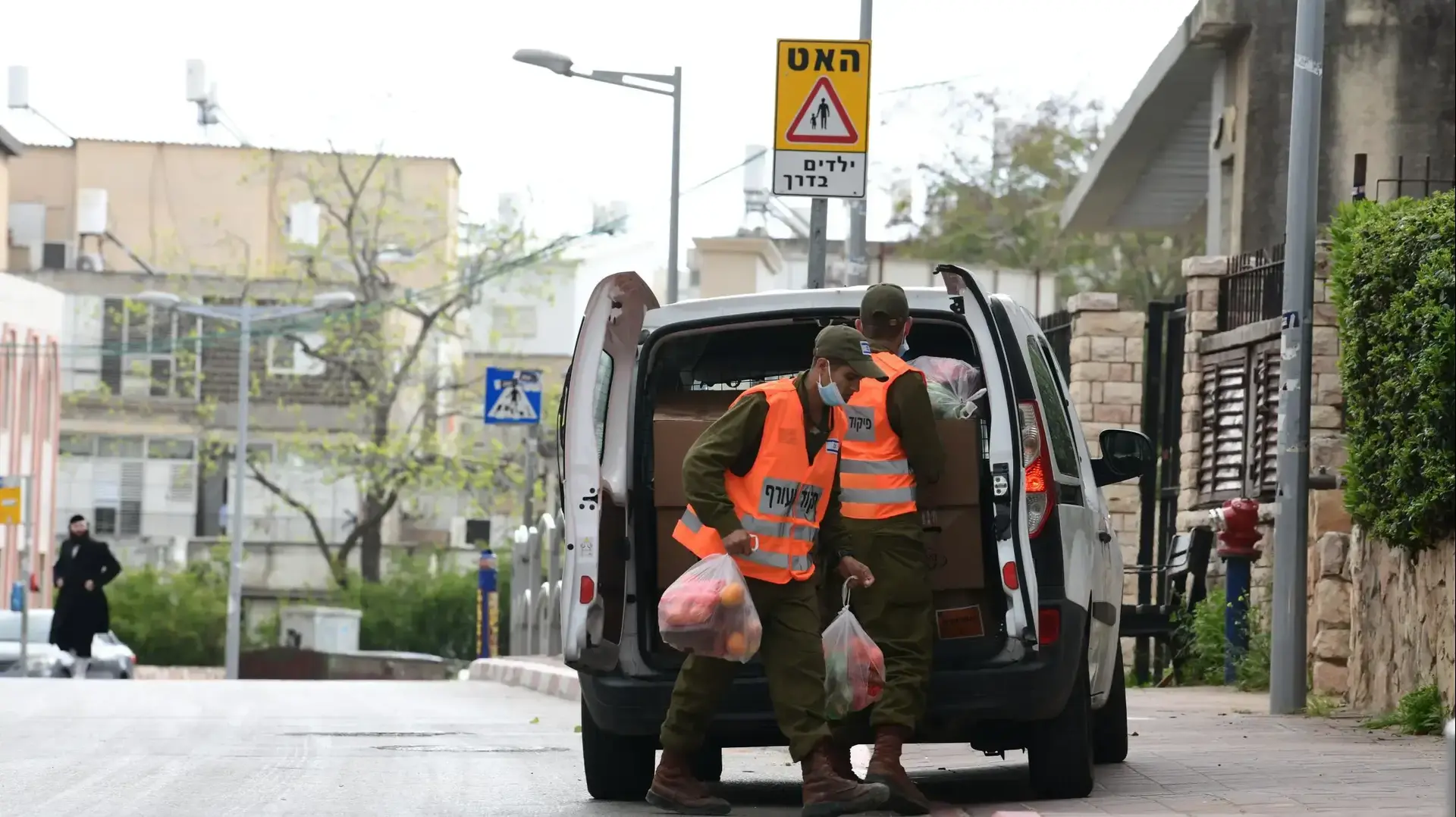 פעילות פיקוד העורף בבני ברק, 10 באפריל 2020 פעילות פיקוד העורף בבני ברק, 10 באפריל 2020