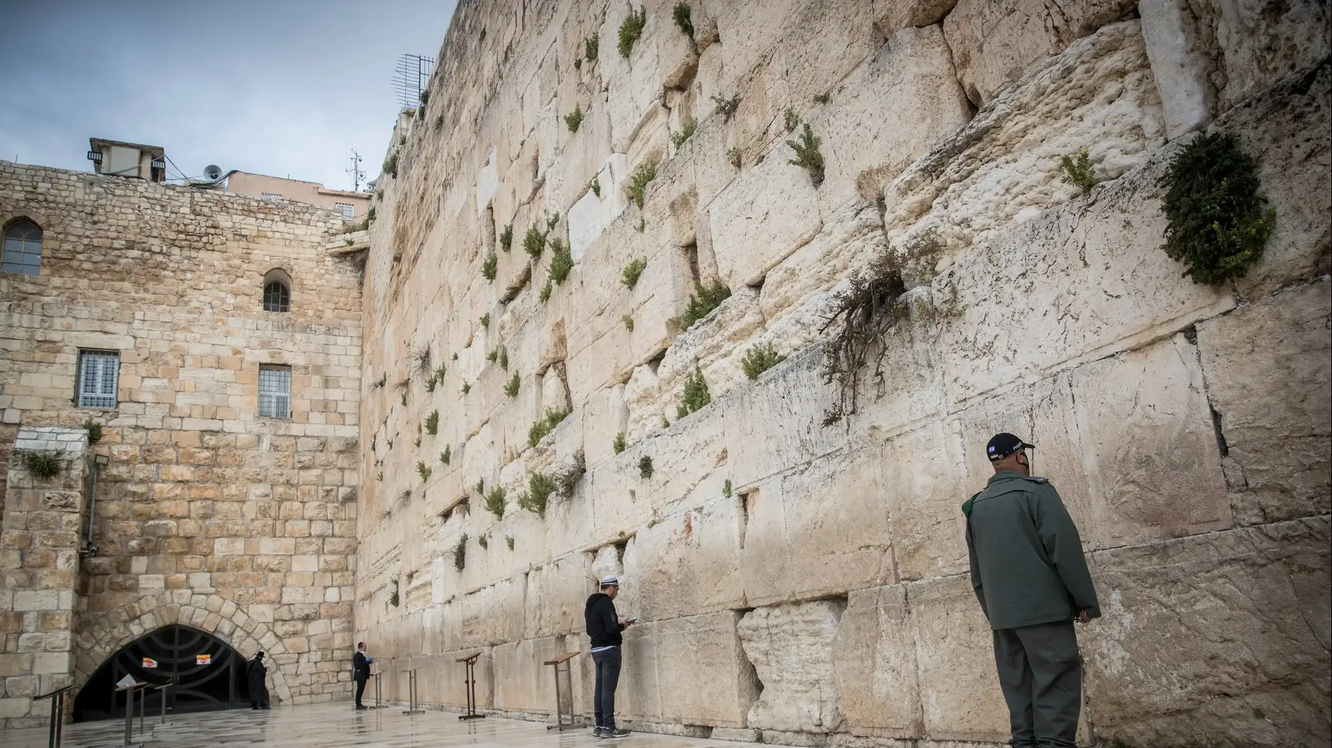 הכותל המערבי בירושלים, 10 באפריל 2020 הכותל המערבי בירושלים, 10 באפריל 2020