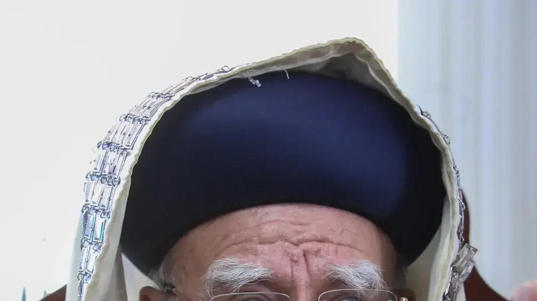 הרב הראשי לשעבר אליהו בקשי דורון הרב הראשי לשעבר אליהו בקשי דורון