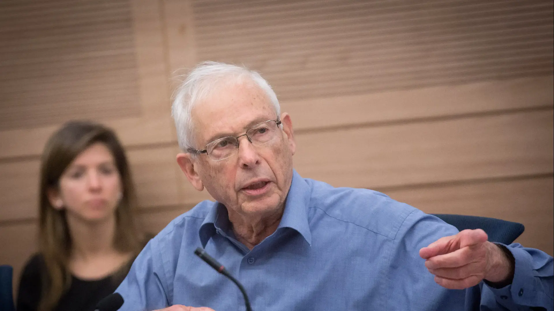 בני בגין בישיבת ועדת חוץ וביטחון, כנסת, 30 באפריל 2018