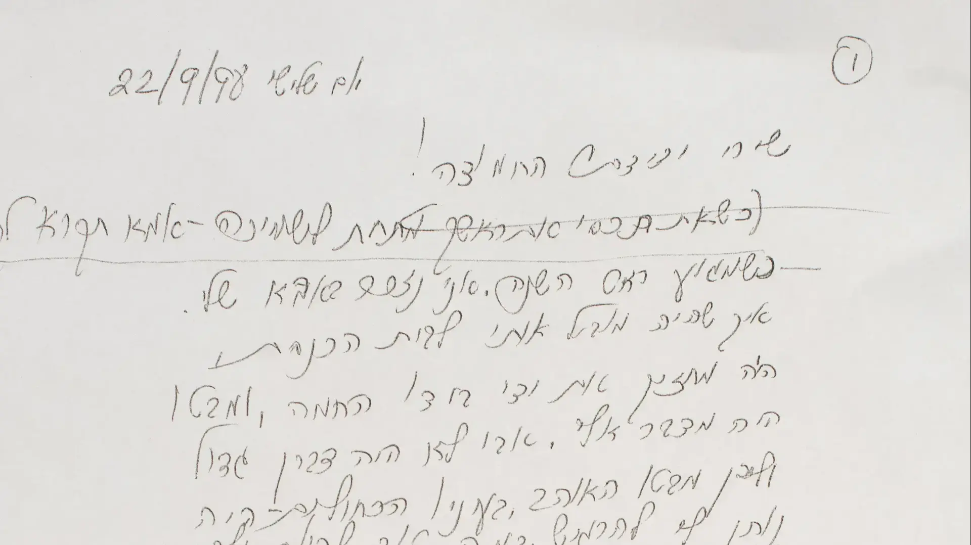 המכתב שכתב צבי מלחין לבתו שירלי 18 באפריל 2020 המכתב שכתב צבי מלחין לבתו שירלי 18 באפריל 2020