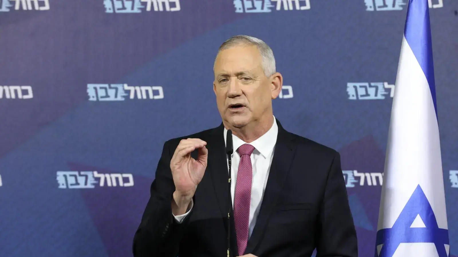 בני גנץ יו"ר כחול לבן, 21 באפריל 2020 בני גנץ יו"ר כחול לבן, 21 באפריל 2020