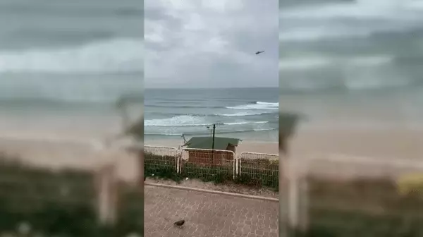 מעצר גולשים בחוף בת ים שהפרו את הנחיות הקורונה, 24 באפריל 2020