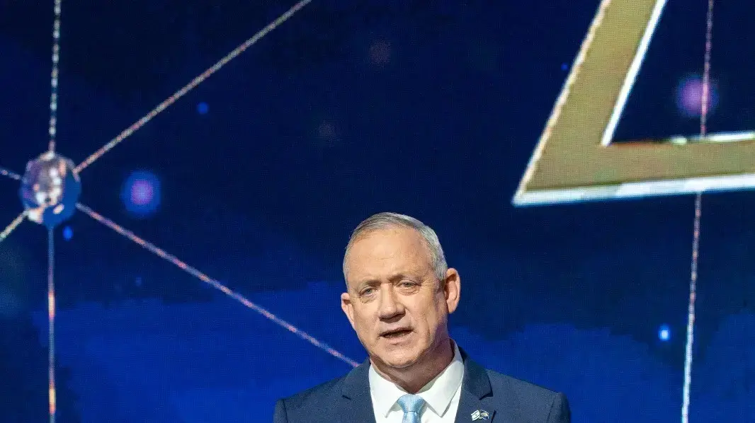 יו"ר הכנסת בני גנץ בטקס הדלקת המשואות, יום העצמאות תש"ף, 28 באפריל 2020