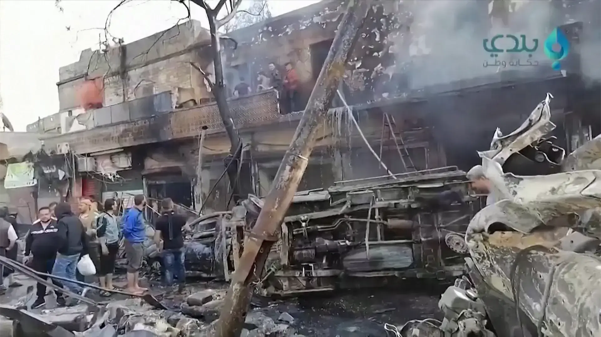 סוריה: לפחות 40 הרוגים בפיצוץ בעיר עפרין, סמוך לגבול עם טורקיה