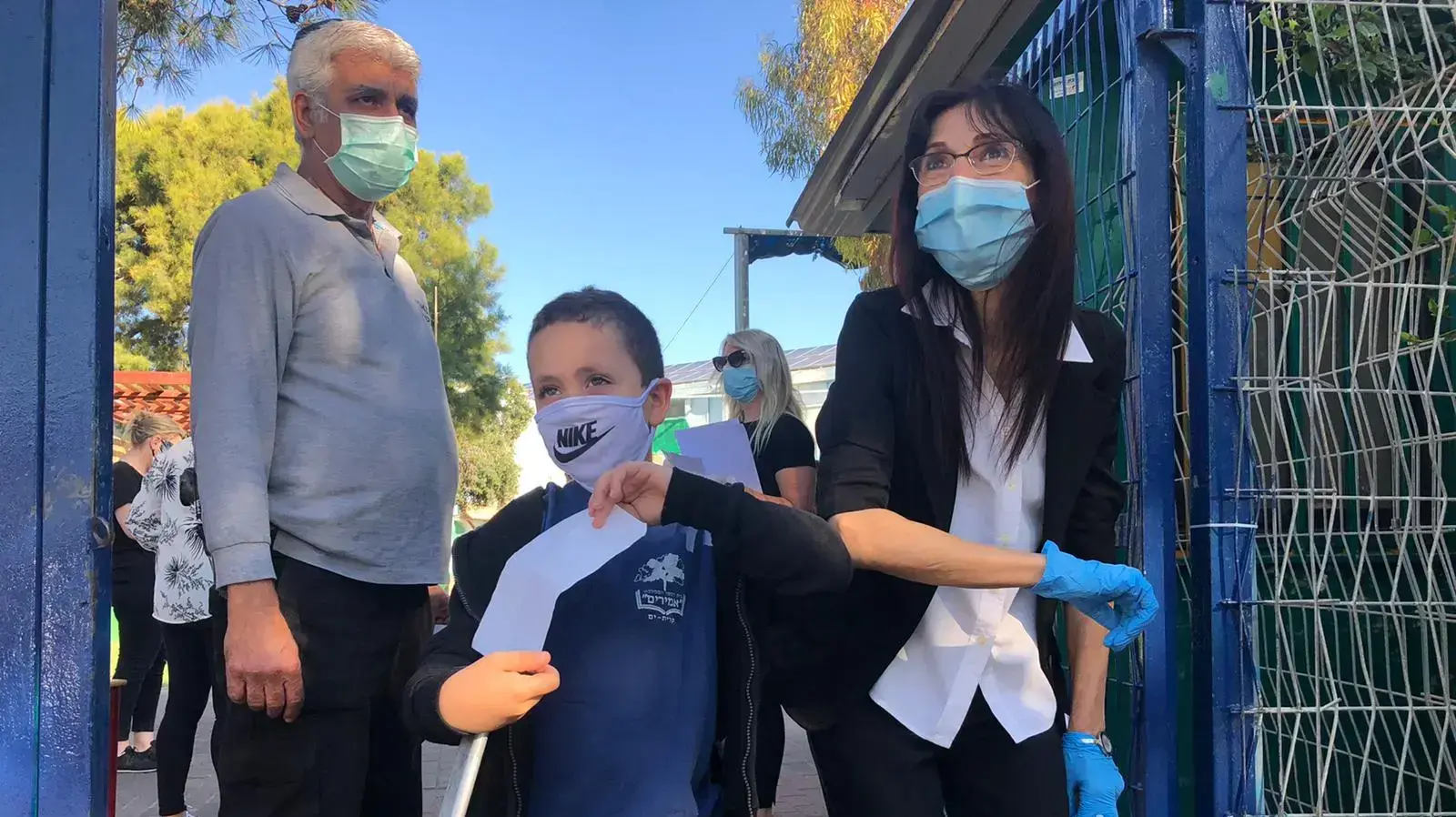 חזרה ללימודים בבתי הספר בקרית ים, 3 במאי 2020 חזרה ללימודים בבתי הספר בקרית ים, 3 במאי 2020
