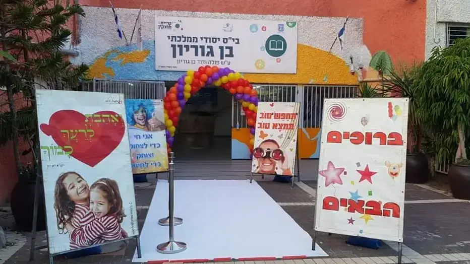 חזרה ללימודים בבתי הספר בן גוריון קרית מוצקין, 3 במאי 2020 חזרה ללימודים בבתי הספר בן גוריון קרית מוצקין, 3 במאי 2020