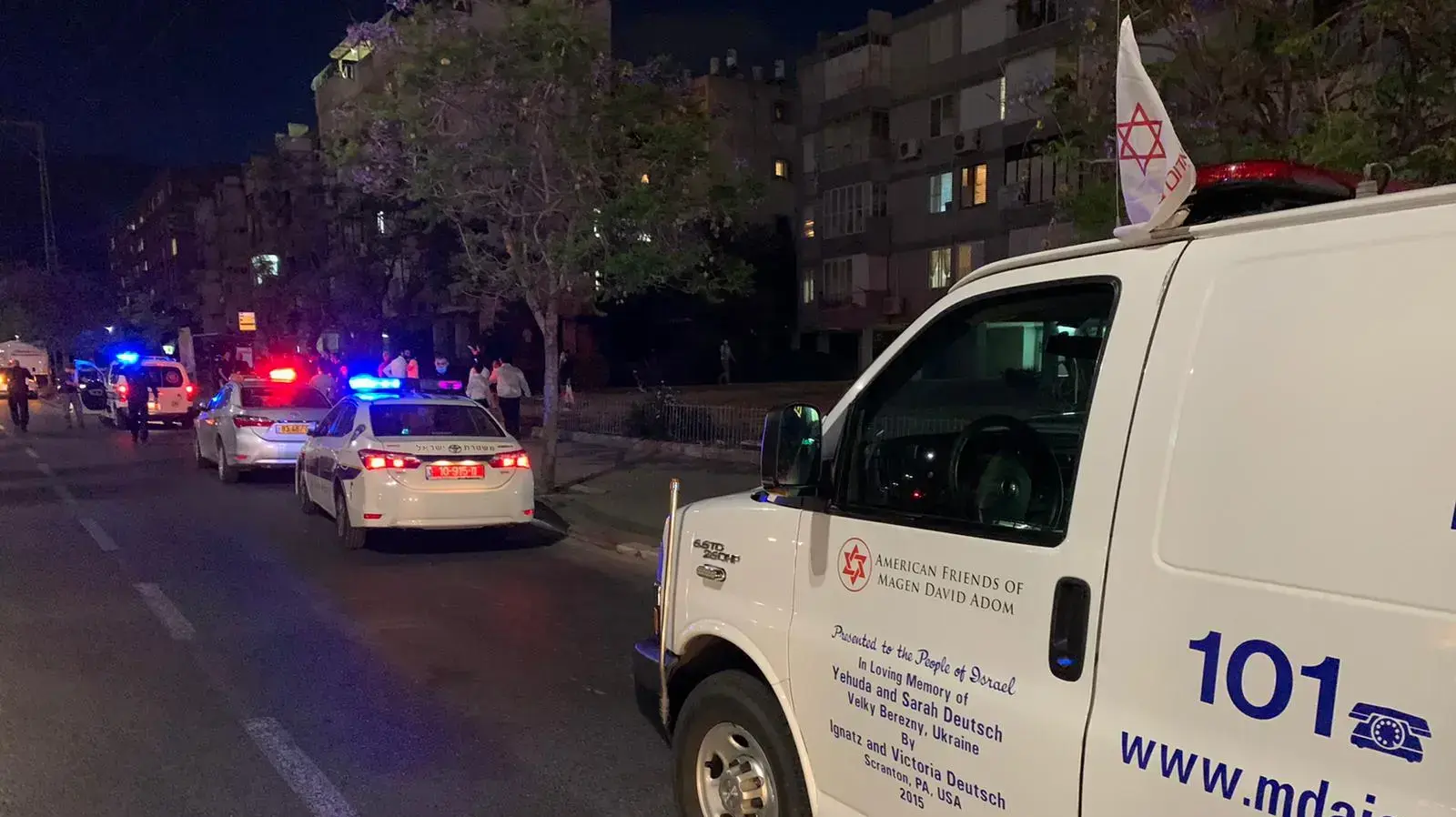 זירת הרצח בבת ים 3 במאי 2020 זירת הרצח בבת ים 3 במאי 2020