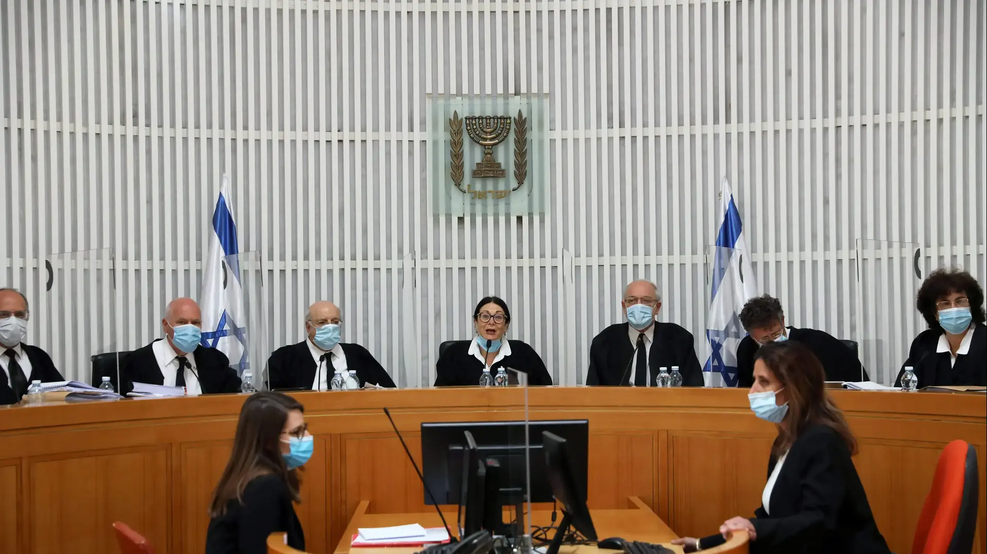 דיון בבג"ץ בנושא ההסכם הקואליציוני 4 במאי 2020 דיון בבג"ץ בנושא ההסכם הקואליציוני 4 במאי 2020