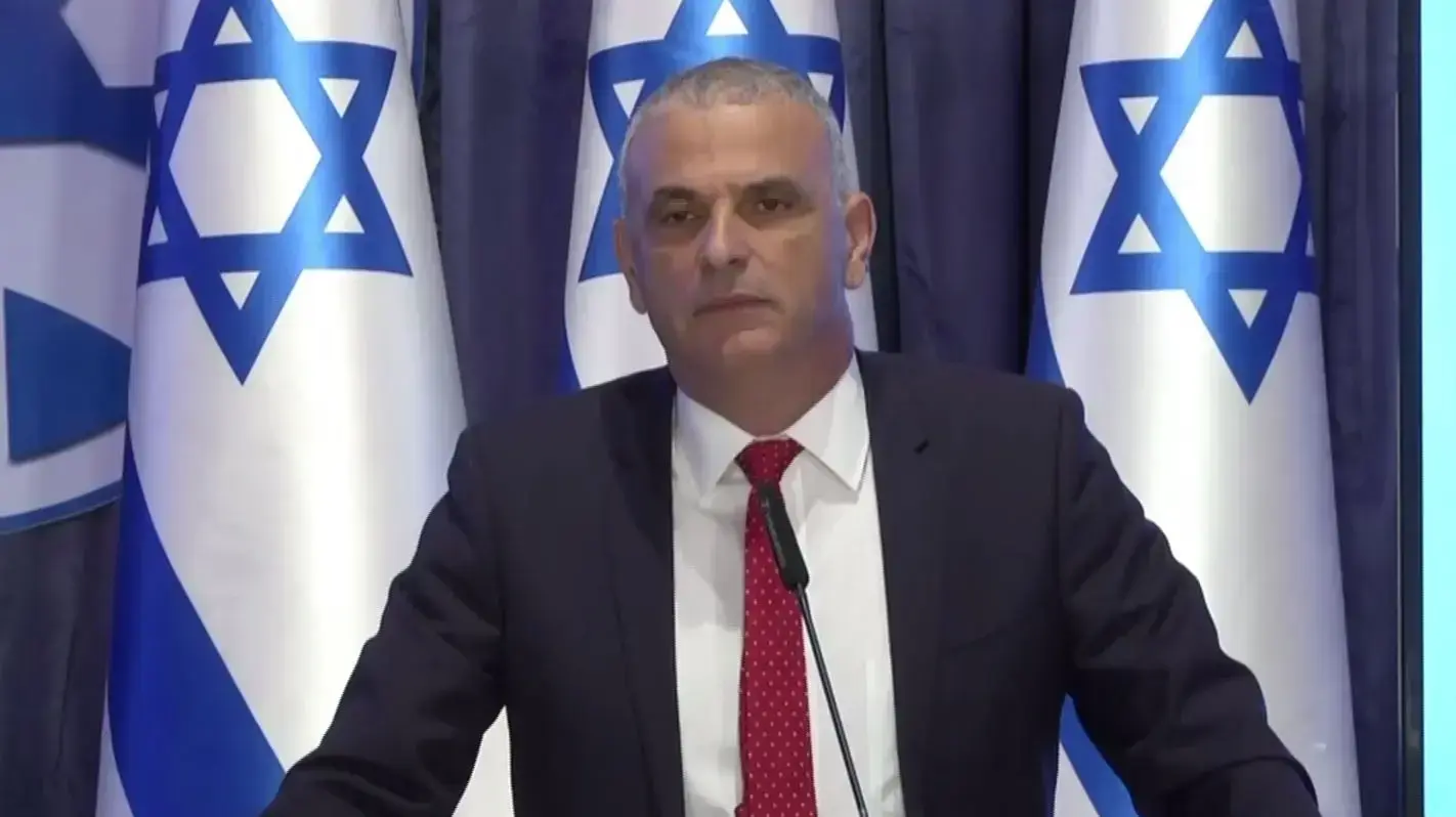 שר האוצר, משה כחלון במהלך הצהרה לתקשורת בנושא נגיף הקורונה 4 במאי 2020 שר האוצר, משה כחלון במהלך הצהרה לתקשורת בנושא נגיף הקורונה 4 במאי 2020