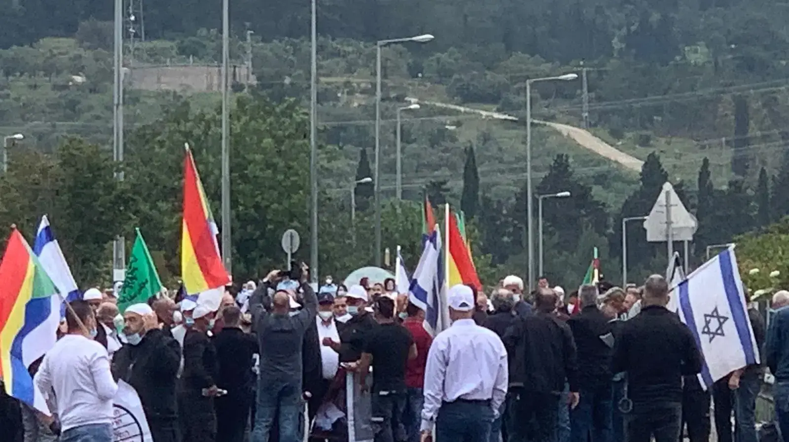 מחאת הדרוזים על הפסקת התקציבים מהממשלה 5 במאי 2020 מחאת הדרוזים על הפסקת התקציבים מהממשלה 5 במאי 2020