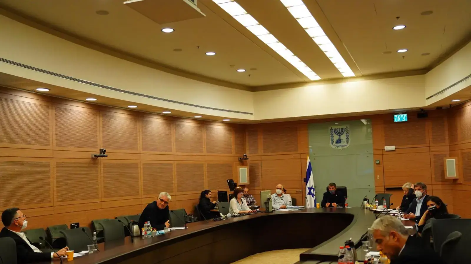 ועדת חוץ וביטחון בנושא איכוני השב"כ בכנסת 5 במאי 2020 ועדת חוץ וביטחון בנושא איכוני השב"כ בכנסת 5 במאי 2020